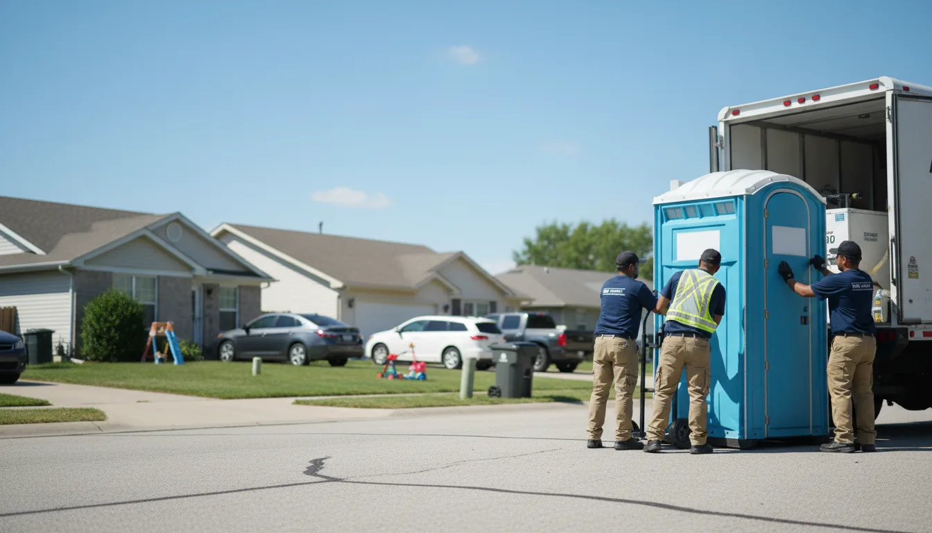 Standard Porta Potty Rentals in Winfield, MO near me